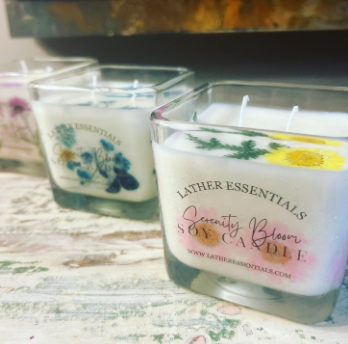 Serenity Bloom Candle